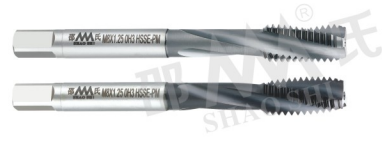 JIS  R15°Spiral Flute Machine Taps